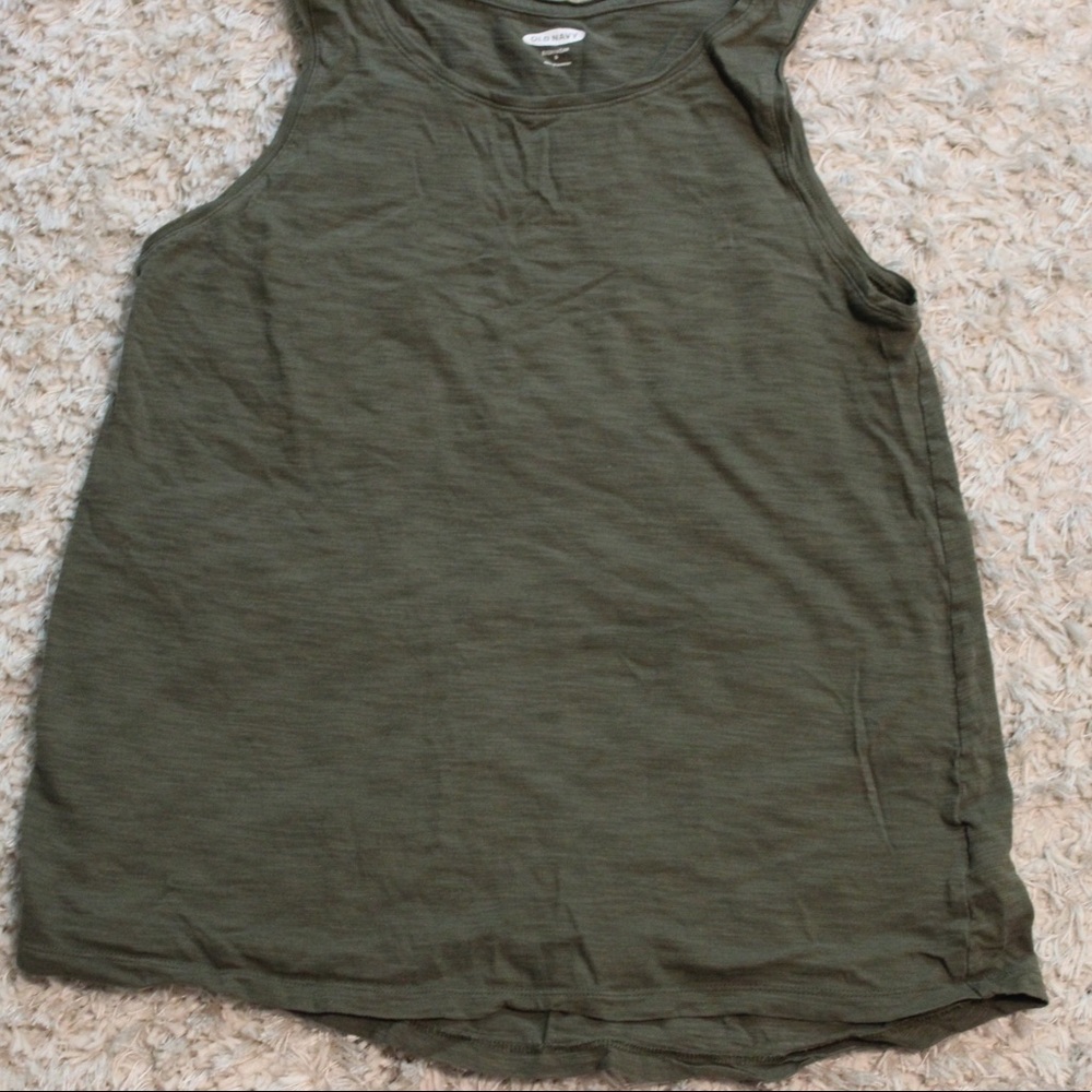 Old Navy Army Green Tank Top